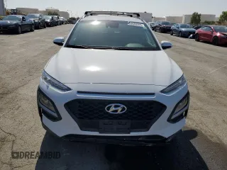 2019 Hyundai Kona SEL z VIN KM8K2CAA1KU351695, wystawiony jako Copart lot #59880505 z przebiegiem 65 279 mil mil oraz Szkoda całkowita • Salvage title. Historia ofert i sprzedaży dostępna na DreamBid. Obrazek 5.