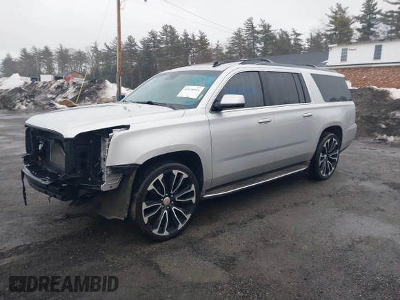 2015 GMC Yukon XL SLT with VIN 1GKS2HKC0FR287860, listed as a IAAI auction lot 41638921 with 213,214 mi miles. Bid and sale history available at carsss.com. Image 20.