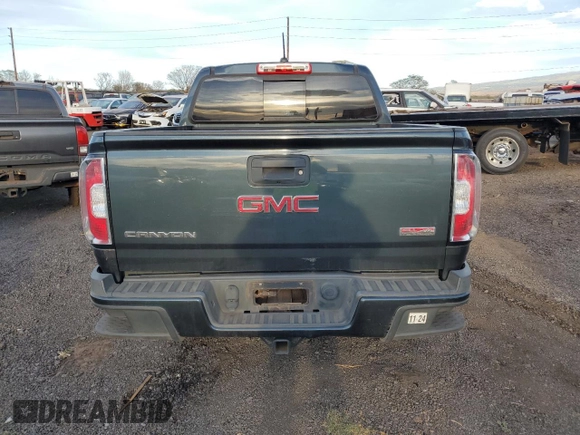 2017 GMC Canyon 4WD SLE with VIN 1GTG6CEN9H1246814, listed as a Copart auction lot 82406484 with 93,235 mi miles and Clean Title. Bid and sale history available at carsss.com. Image 6.