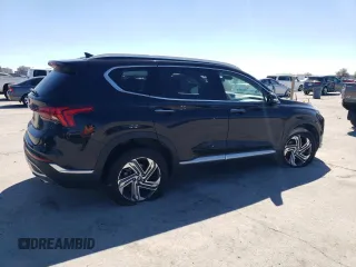 2021 Hyundai Santa Fe SEL with VIN 5NMS34AJ6MH328642, listed as a Copart auction lot 46750755 with 59,189 mi miles and Salvage Title. Bid and sale history available at carsss.com. Image 3.