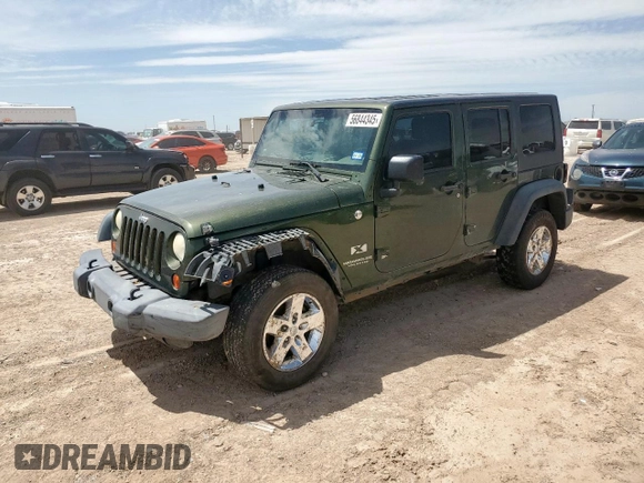 2008 Jeep Wrangler Unlimited X с VIN 1J4GA39128L537191, выставлен на аукционе Copart как лот 56844345 с пробегом 305 764 миль миль и Списание • Salvage title. История ставок и продаж доступна на DreamBid. Изображение 1.