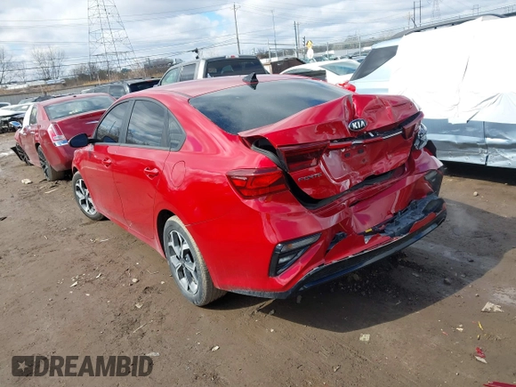 2021 Kia Forte LXS z VIN 3KPF24AD6ME324595, wystawiony jako IAAI lot #41743563 z przebiegiem 54 597 mil mil oraz . Historia ofert i sprzedaży dostępna na DreamBid. Obrazek 3.