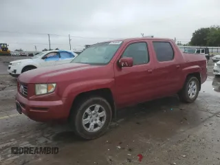 2006 Honda Ridgeline RTL with VIN 2HJYK16576H545179, listed as a Copart auction lot 72609694 with 197,758 mi miles and Salvage Title. Bid and sale history available at carsss.com. Image 1.
