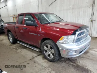 2012 Ram 1500 Express with VIN 1C6RD7FT5CS342775, listed as a Copart auction lot 60799605 with 143,256 mi miles and Salvage title. Bid and sale history available at DreamBid. Image 4.