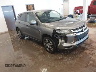 2020 Mitsubishi Outlander Sport SE 2.0 with VIN JA4AP4AU1LU016644, listed as a IAAI auction lot 41009390 with 106,436 mi miles. Bid and sale history available at carsss.com. Image 1.