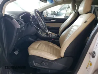 2017 Ford Edge SEL with VIN 2FMPK3J92HBC58713, listed as a Copart auction lot 60137674 with 168,248 mi miles and Salvage Title. Bid and sale history available at carsss.com. Image 7.