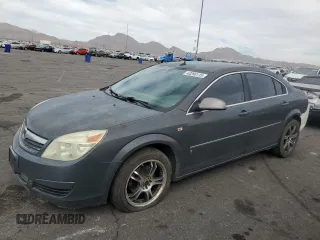 2007 Saturn Aura XE with VIN 1G8ZS57N77F147594, listed as a Copart auction lot 43266135 with 166,865 mi miles and Salvage Title. Bid and sale history available at carsss.com. Image 1.