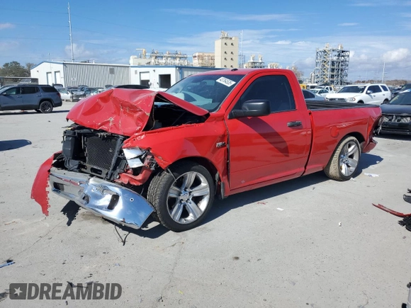 2014 Ram 1500 Express with VIN 3C6JR6AT3EG135201, listed as a Copart auction lot 43764535 with 78,960 mi miles and Salvage title. Bid and sale history available at DreamBid. Image 1.