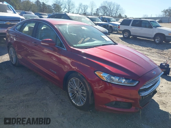 2014 Ford Fusion SE Hybrid with VIN 3FA6P0LU3ER251743, listed as a IAAI auction lot 41625631 with 136,355 mi miles. Bid and sale history available at carsss.com. Image 1.