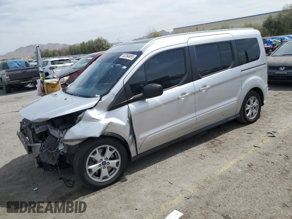 2016 Ford Transit Connect XLT z VIN NM0GE9F75G1237917, wystawiony jako Copart lot #52364955 z przebiegiem 151 136 mil mil oraz Szkoda całkowita • Salvage title. Historia ofert i sprzedaży dostępna na DreamBid. Obrazek 1.