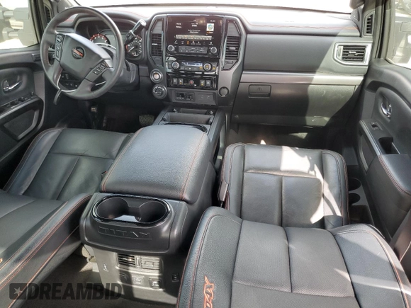 2021 Nissan Titan SV с VIN 1N6AA1FB4MN522054, выставлен на аукционе Copart как лот 83884484 с пробегом 36 789 миль миль и Списание • Salvage title. История ставок и продаж доступна на DreamBid. Изображение 8.