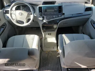 2013 Toyota Sienna L with VIN 5TDZK3DC5DS389664, listed as a Copart auction lot 46168265 with 79,962 mi miles and Salvage Title. Bid and sale history available at carsss.com. Image 8.