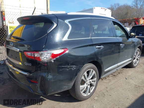 2015 Infiniti QX60 с VIN 5N1AL0MM9FC506180, выставлен на аукционе IAAI как лот 41767632 с пробегом 98 041 миль миль и . История ставок и продаж доступна на DreamBid. Изображение 4.