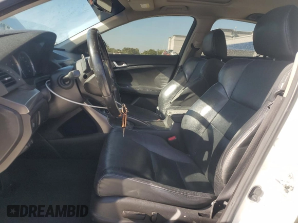2012 Acura TSX with VIN JH4CU2F41CC022887, listed as a Copart auction lot 49418325 with 161,639 mi miles and Salvage title. Bid and sale history available at DreamBid. Image 7.