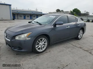 2012 Nissan Maxima 3.5 S with VIN 1N4AA5AP2CC846651, listed as a Copart auction lot 54452795 with 180,354 mi miles and Clean Title. Bid and sale history available at carsss.com. Image 1.