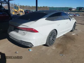 2019 Audi A7 Prestige with VIN WAUV2AF23KN083618, listed as a IAAI auction lot 41444338 with 51,977 mi miles. Bid and sale history available at carsss.com. Image 4.