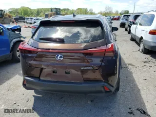 2019 Lexus UX with VIN JTHU9JBH7K2001412, listed as a Copart auction lot 50599173 with 36,574 mi miles. Bid and sale history available at carsss.com. Image 6.
