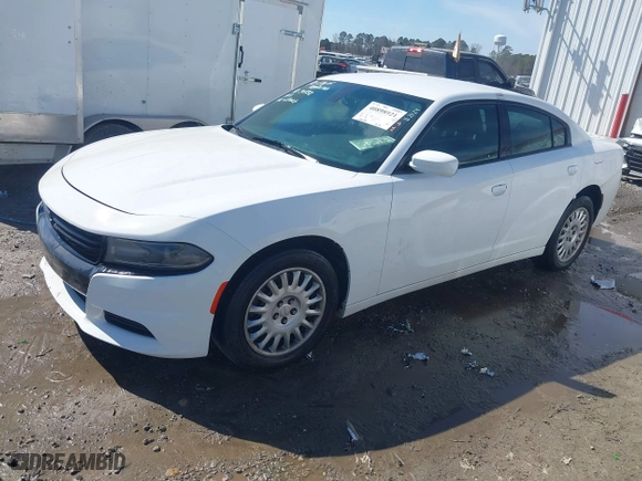 2019 Dodge Charger Police with VIN 2C3CDXKTXKH749683, listed as a IAAI auction lot 40898921 with NaN miles. Bid and sale history available at carsss.com. Image 17.