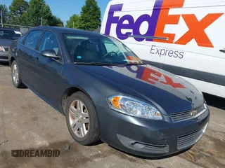 2011 Chevrolet Impala LT Fleet with VIN 2G1WG5EK2B1181051, listed as a IAAI auction lot 42564535 with 169,948 mi miles and . Bid and sale history available at DreamBid. Image 1.