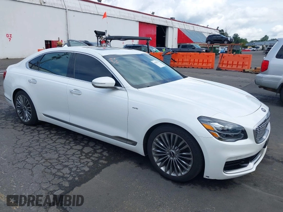 2019 Kia K900 z VIN KNAS34J66K6010426, wystawiony jako IAAI lot #42107537 z przebiegiem 68 601 mil mil oraz . Historia ofert i sprzedaży dostępna na DreamBid. Obrazek 1.