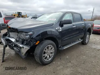 2019 Ford Ranger XL with VIN 1FTER4FH4KLA33889, listed as a Copart auction lot 81454194 with 40,458 mi miles and Salvage Title. Bid and sale history available at carsss.com. Image 1.
