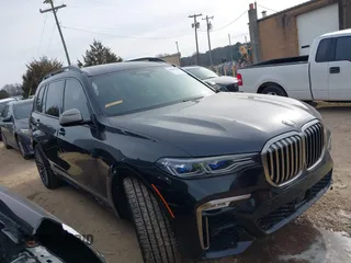 2021 BMW X7 M50i with VIN 5UXCX6C07M9G39230, listed as a IAAI auction lot 41409366 with 63,965 mi miles. Bid and sale history available at carsss.com. Image 15.