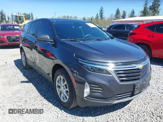 2022 Chevrolet Equinox LT with VIN 2GNAXKEV3N6107727, listed as a IAAI auction lot 42051118 with 81,697 mi miles and . Bid and sale history available at DreamBid. Image 1.