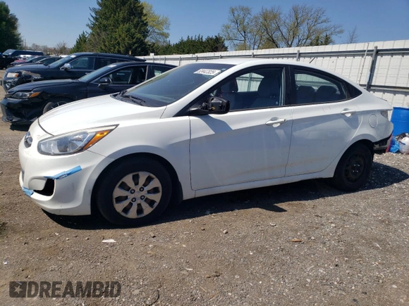 2015 Hyundai Accent GLS with VIN KMHCT4AE1FU847001, listed as a Copart auction lot 52442325 with 82,005 mi miles and Salvage Title. Bid and sale history available at carsss.com. Image 1.