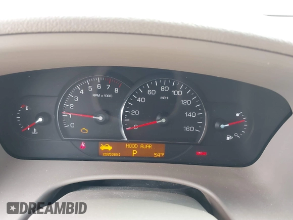 2005 Cadillac STS with VIN 1G6DW677850222432, listed as a IAAI auction lot 41925161 with 228,538 mi miles. Bid and sale history available at carsss.com. Image 7.