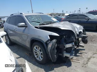 2019 Jeep Cherokee Latitude with VIN 1C4PJLCBXKD134360, listed as a IAAI auction lot 42304511 with Not provided miles and . Bid and sale history available at DreamBid. Image 1.