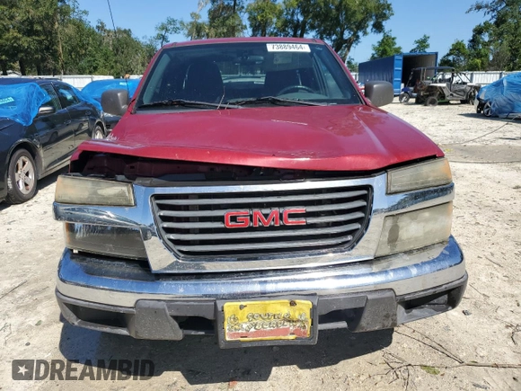 2005 GMC Canyon z VIN 1GTCS198458102786, wystawiony jako Copart lot #73889464 z przebiegiem 225 821 mil mil oraz Szkoda całkowita • Salvage title. Historia ofert i sprzedaży dostępna na DreamBid. Obrazek 5.