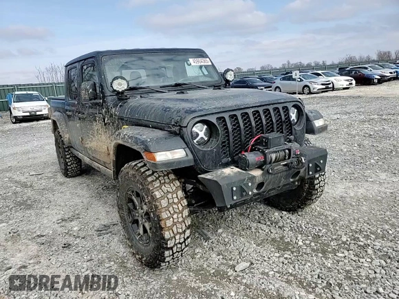 2021 Jeep Gladiator Willys with VIN 1C6HJTAG5ML576384, listed as a Copart auction lot 45904365 with 26,171 mi miles and Salvage title. Bid and sale history available at DreamBid. Image 12.