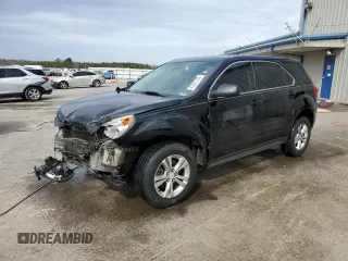 2017 Chevrolet Equinox LS with VIN 2GNALBEK4H1527337, listed as a Copart auction lot 45327205 with 255,613 mi miles and Salvage Title. Bid and sale history available at carsss.com. Image 1.
