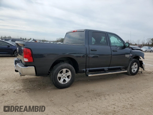 2020 Ram 1500 Classic Tradesman with VIN 3C6RR6KT0LG290092, listed as a Copart auction lot 47236865 with 87,274 mi miles and Salvage Title. Bid and sale history available at carsss.com. Image 3.