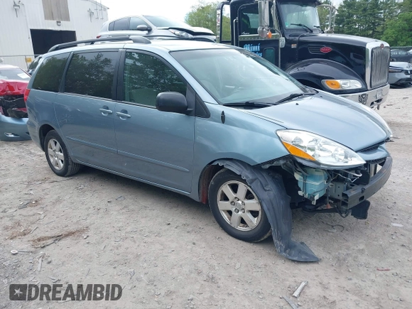 2010 Toyota Sienna CE с VIN 5TDKK4CC5AS327606, выставлен на аукционе IAAI как лот 42297187 с пробегом 248 029 миль миль и . История ставок и продаж доступна на DreamBid. Изображение 1.