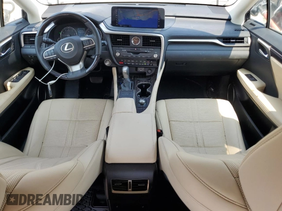 2022 Lexus RX 350 with VIN 2T2JZMDA3NC363826, listed as a Copart auction lot 56695255 with 12,916 mi miles and Salvage title. Bid and sale history available at DreamBid. Image 8.