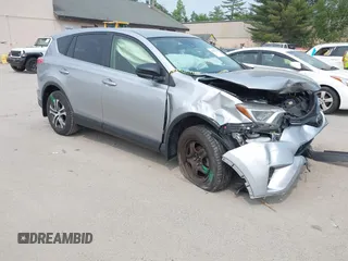2018 Toyota RAV4 LE with VIN JTMBFREV0JJ239981, listed as a IAAI auction lot 42223535 with 54,673 mi miles and . Bid and sale history available at DreamBid. Image 1.