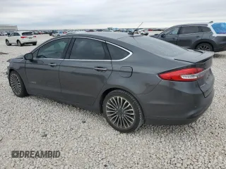 2018 Ford Fusion Hybrid Titanium with VIN 3FA6P0RU8JR176488, listed as a Copart auction lot 47187335 with 102,615 mi miles and Salvage Title. Bid and sale history available at carsss.com. Image 2.