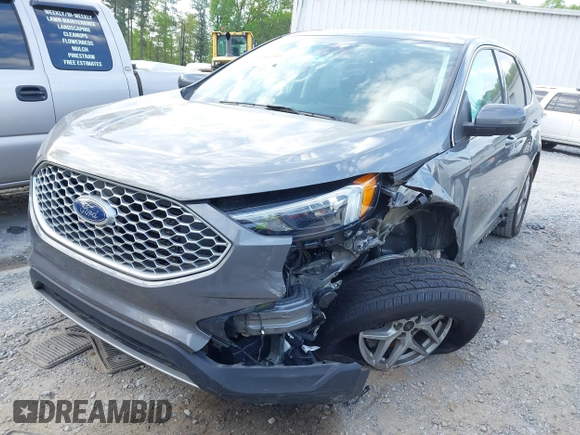 2023 Ford Edge SEL with VIN 2FMPK4J92PBA24639, listed as a IAAI auction lot 42061985 with 1 mi miles. Bid and sale history available at carsss.com. Image 17.