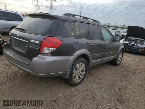 2009 Subaru Outback Ltd with VIN 4S4BP66C297312569, listed as a Copart auction lot 78639804 with 115,488 mi miles and Clean Title. Bid and sale history available at carsss.com. Image 3.