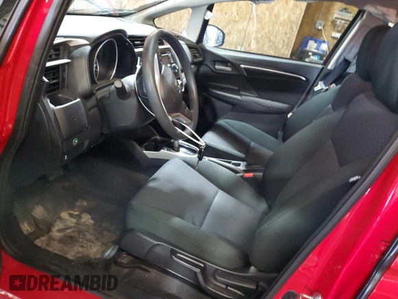 2019 Honda Fit LX with VIN 3HGGK5H46KM753207, listed as a Copart auction lot 61020305 with 25,283 mi miles and Salvage title. Bid and sale history available at DreamBid. Image 7.