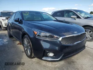 2017 Kia Cadenza Premium with VIN KNALC4J12H5068556, listed as a Copart auction lot 78200354 with 0 mi miles and Salvage Title. Bid and sale history available at carsss.com. Image 4.