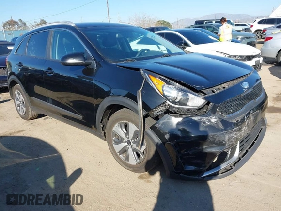 2019 Kia Niro LX with VIN KNDCB3LC4K5241497, listed as a IAAI auction lot 41670537 with 55,066 mi miles. Bid and sale history available at carsss.com. Image 1.