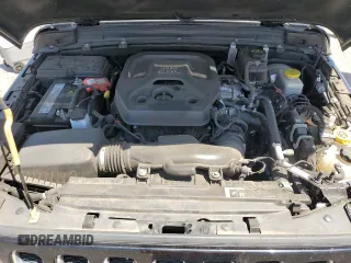 2020 Jeep Wrangler Unlimited Sahara z VIN 1C4HJXEN2LW213644, wystawiony jako Copart lot #54935355 z przebiegiem 76 268 mil mil oraz Szkoda całkowita • Salvage title. Historia ofert i sprzedaży dostępna na DreamBid. Obrazek 12.