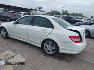 2011 Mercedes-Benz C-Class C 300 Sport with VIN WDDGF5EB1BA420485, listed as a IAAI auction lot 41958339 with 117,086 mi miles. Bid and sale history available at carsss.com. Image 3.