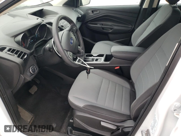 2018 Ford Escape S with VIN 1FMCU0F74JUC02609, listed as a Copart auction lot 52541145 with 18,239 mi miles and Salvage Title. Bid and sale history available at carsss.com. Image 7.