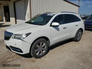 2016 Acura MDX w/Advance with VIN 5FRYD3H97GB001068, listed as a Copart auction lot 67593014 with 188,693 mi miles and Salvage Title. Bid and sale history available at carsss.com. Image 1.