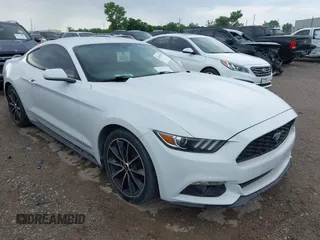 2015 Ford Mustang EcoBoost with VIN 1FA6P8TH6F5311018, listed as a IAAI auction lot 42649308 with 105,527 mi miles and . Bid and sale history available at DreamBid. Image 1.