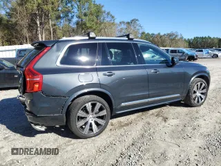 2021 Volvo XC90 Inscription with VIN YV4A22PL7M1681491, listed as a Copart auction lot 82003734 with 59,165 mi miles and Salvage Title. Bid and sale history available at carsss.com. Image 3.
