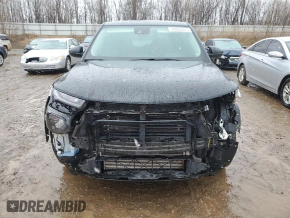 2021 Chevrolet TrailBlazer LS with VIN KL79MMS20MB126917, listed as a Copart auction lot 49863315 with 56,945 mi miles and Salvage Title. Bid and sale history available at carsss.com. Image 5.